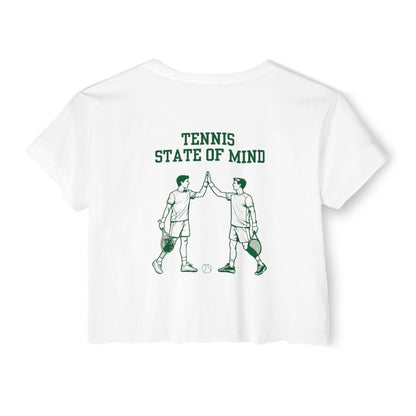 STATE OF MIND - Tennis Crop Top