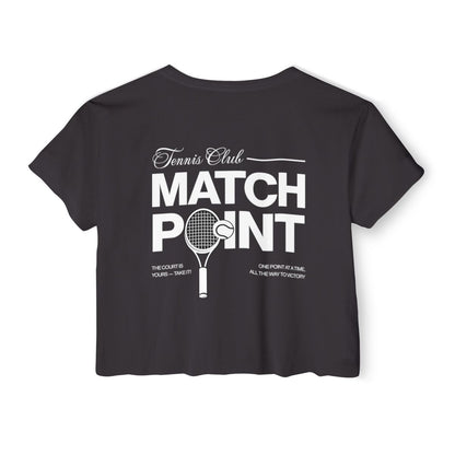 MATCH POINT 3 - Tennis Crop Top