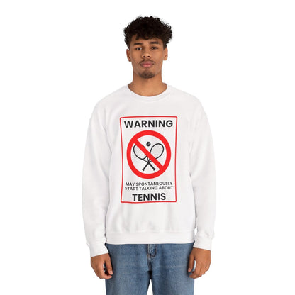 WARNING TENNIS - Tennis (Sweatshirt)