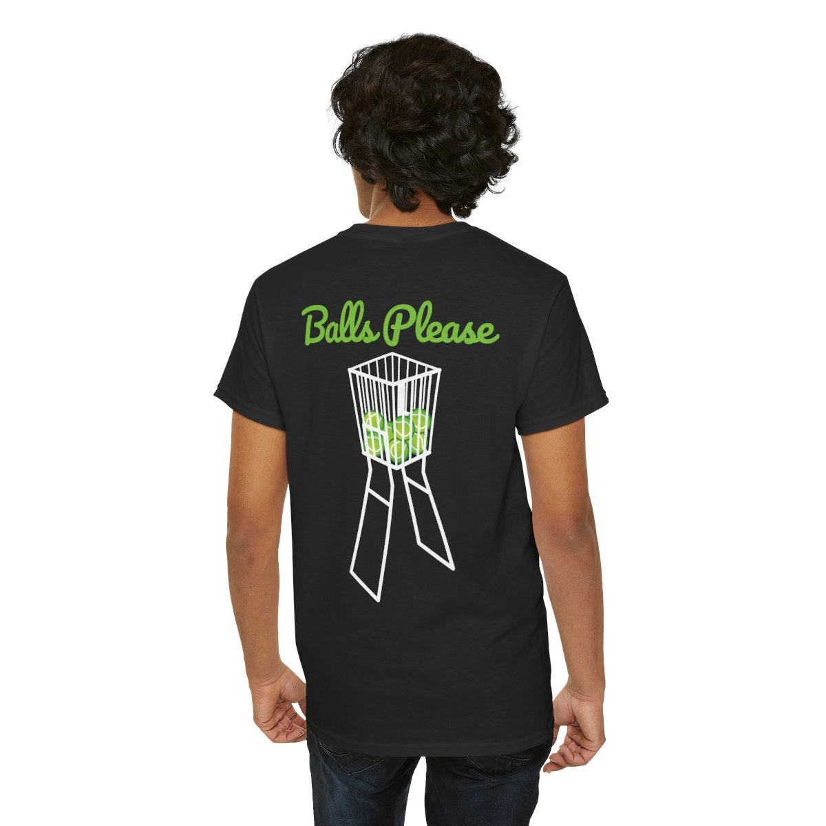 BALLS PLEASE - Tennis (Basic Tee)