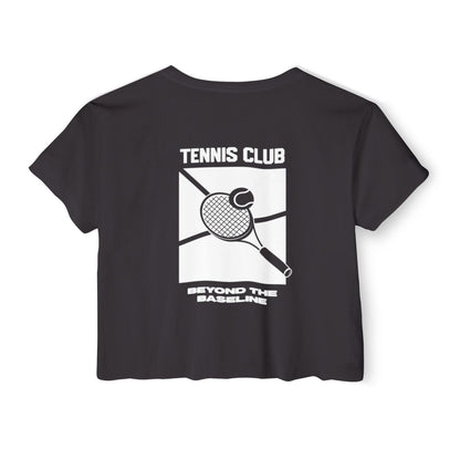 TENNIS CLUB 2 - Tennis Crop Top