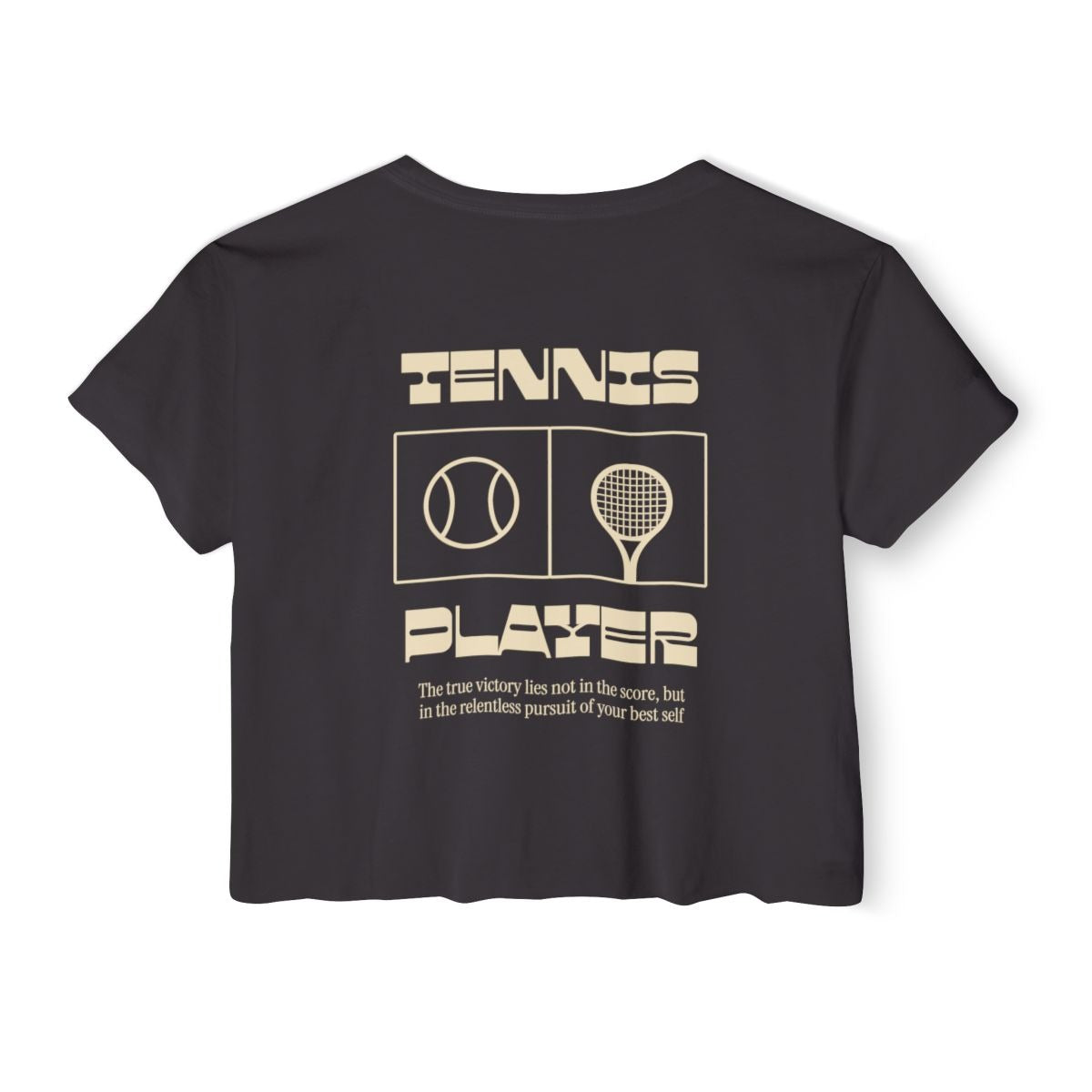 TENNIS PLAYER 4 - Tennis Crop Top