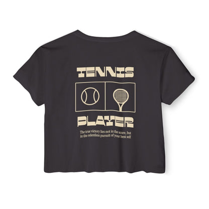 TENNIS PLAYER 4 - Tennis Crop Top