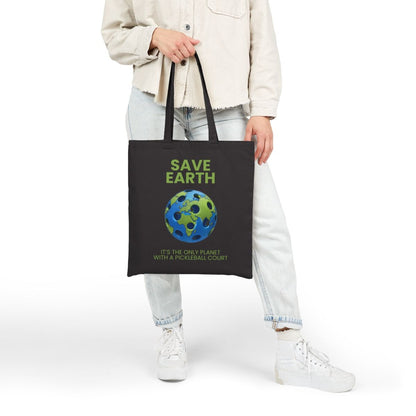 SAVE EARTH - Pickleball (Tote Bag)