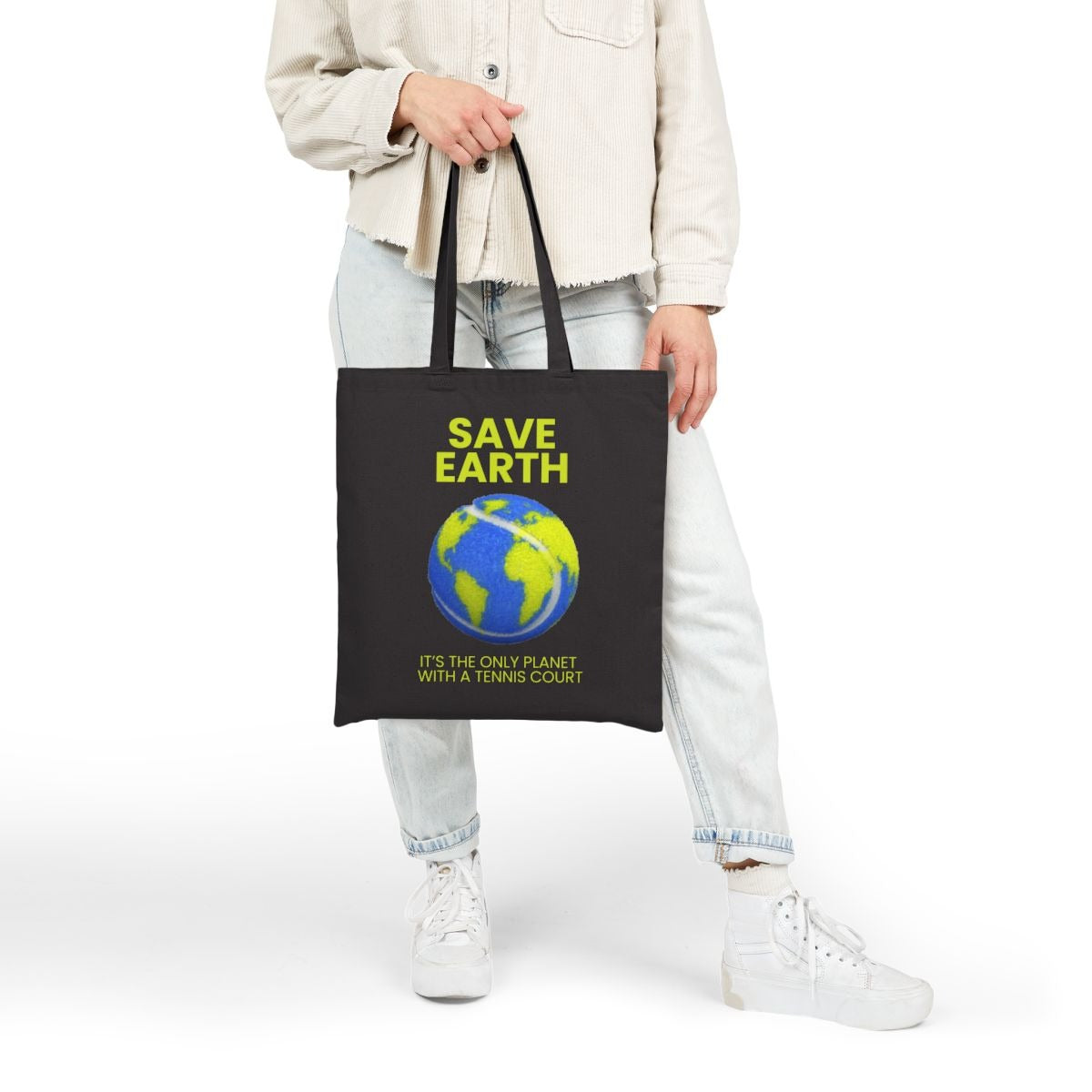 SAVE EARTH - Tennis (Tote Bag)