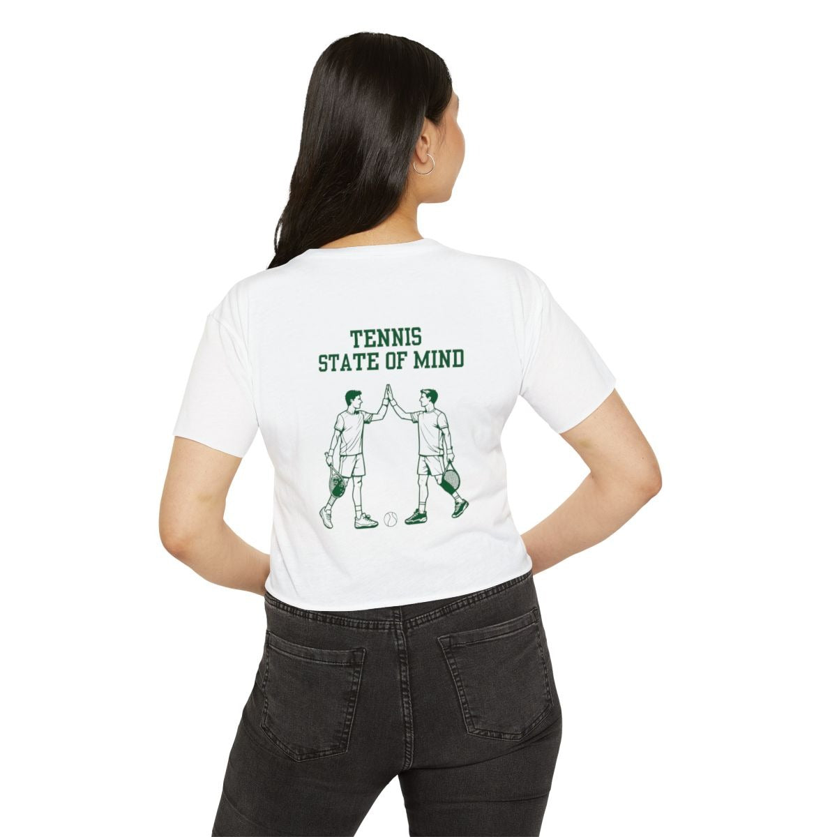 STATE OF MIND - Tennis Crop Top