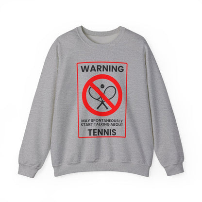 WARNING TENNIS - Tennis (Sweatshirt)