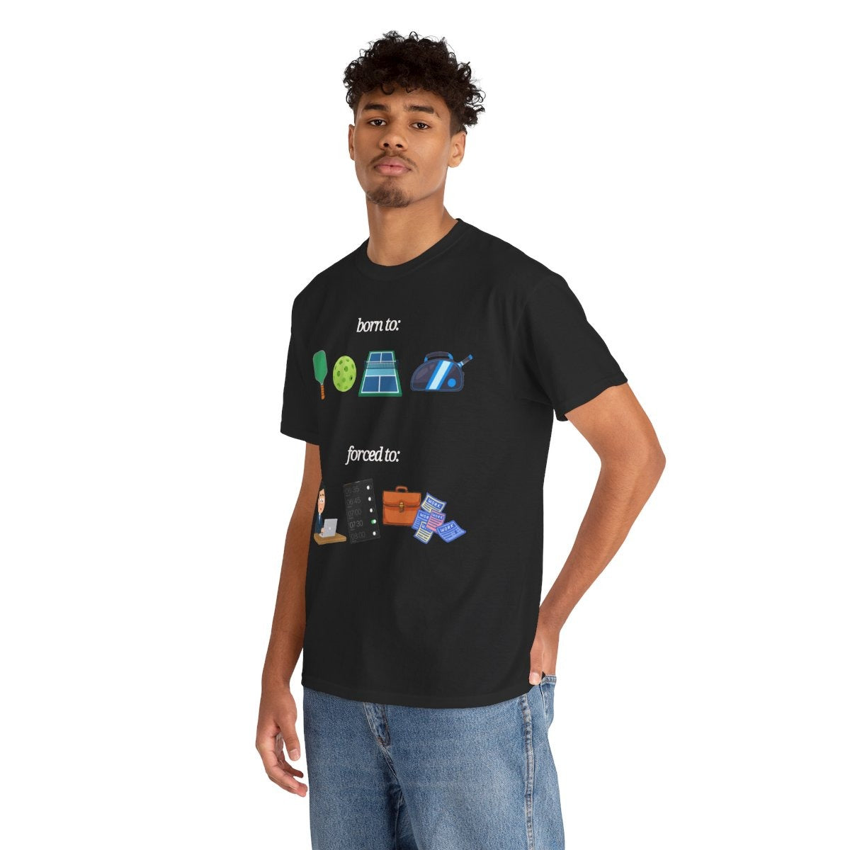 FORCED TO WORK - Pickleball (Dri Fit)