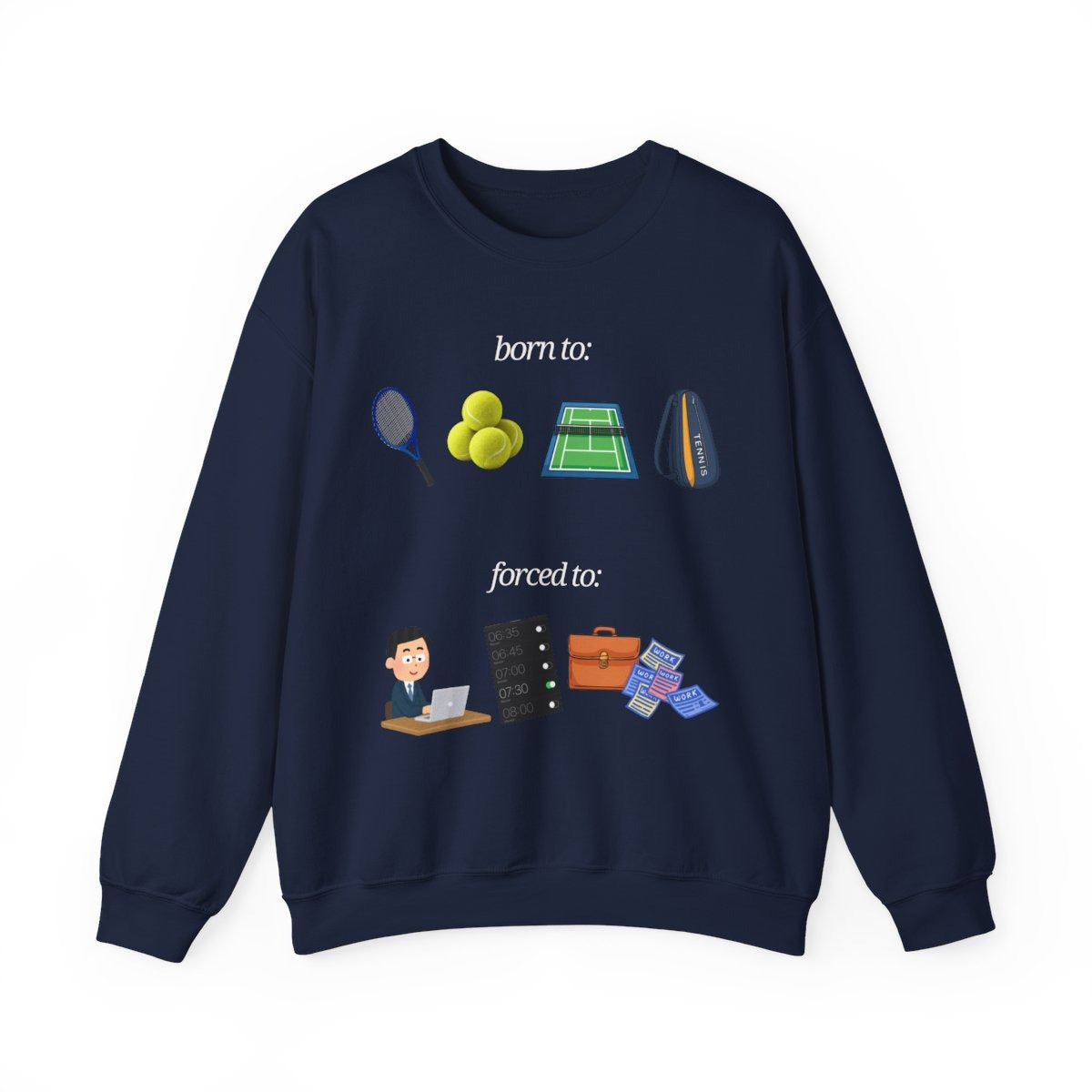 FORCED TO WORK - Tennis (Sweatshirt)