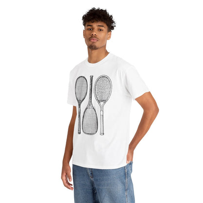RETRO RACQUET - Tennis (Basic Tee)
