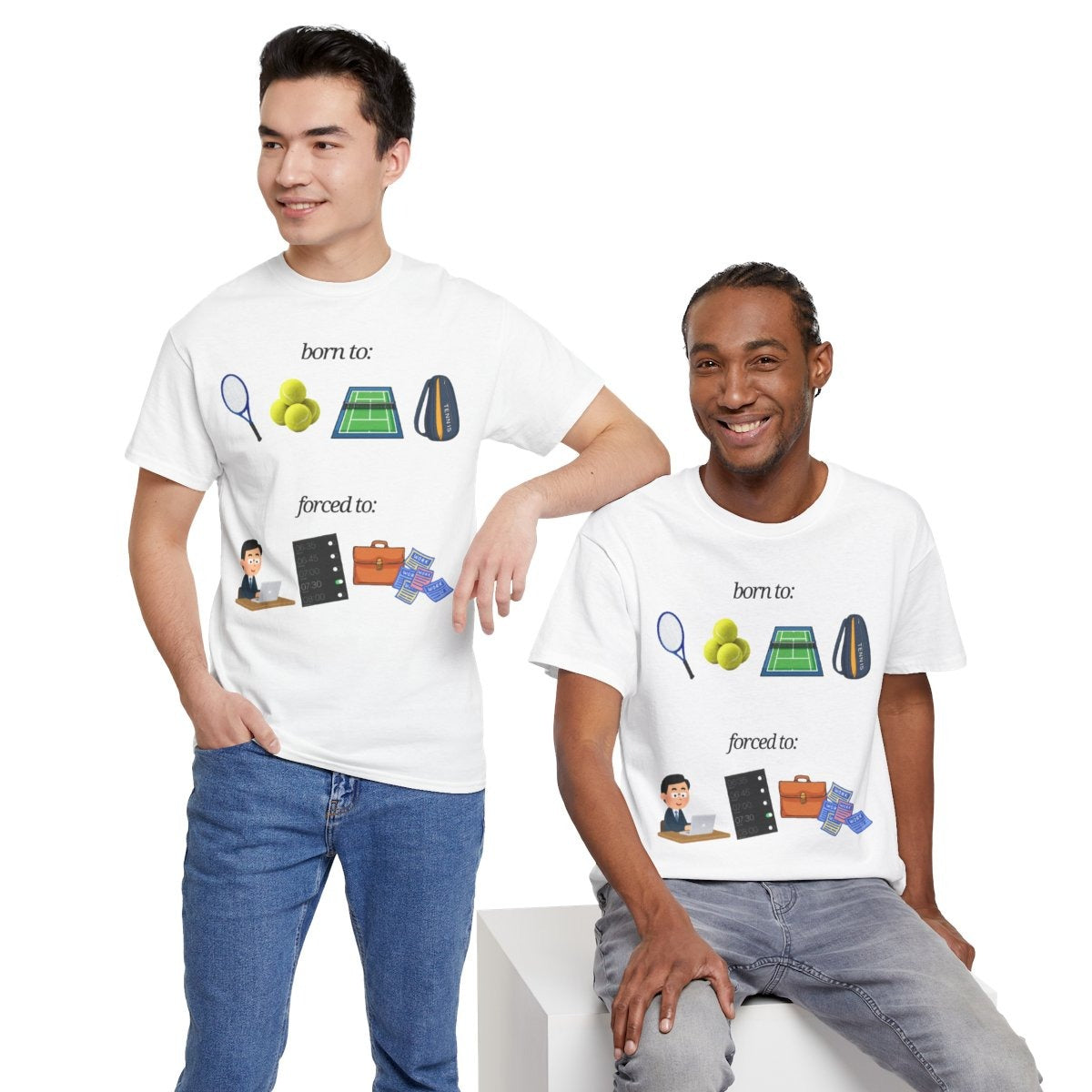 FORCED TO WORK - Tennis (Dri Fit)