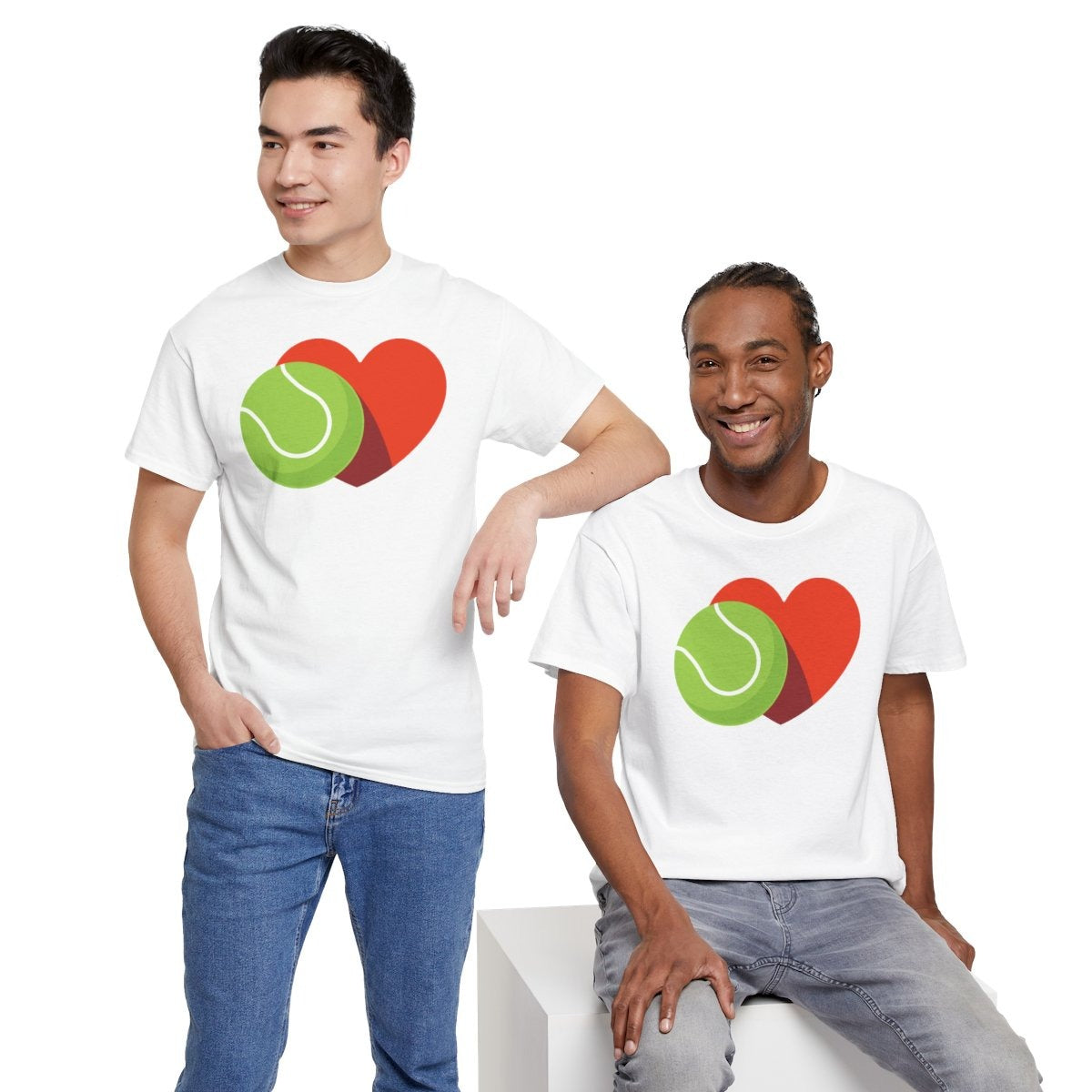 15-LOVE - Tennis (Basic Tee)
