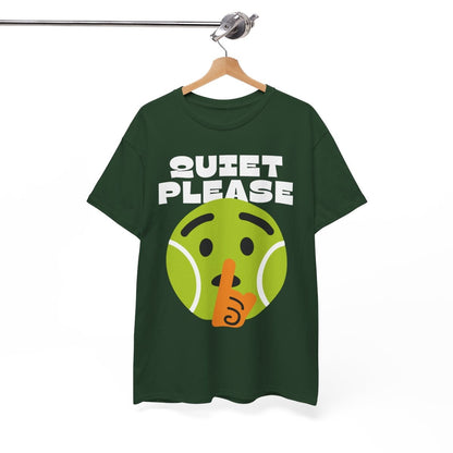 QUIET PLEASE - Tennis (Basic Tee)