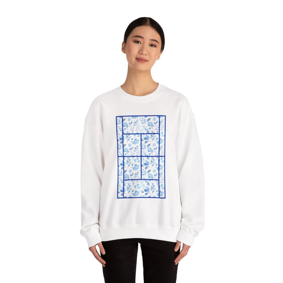 TENNIS FLORAL 2 - Tennis (Sweatshirt)