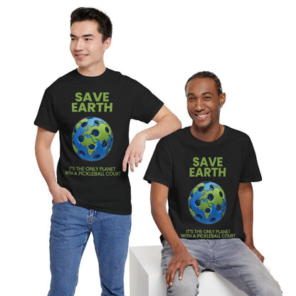 SAVE EARTH - Pickleball (Basic Tee)