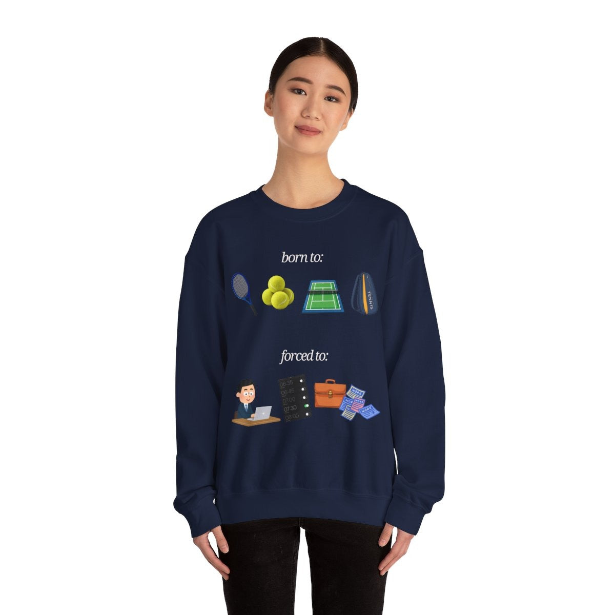 FORCED TO WORK - Tennis (Sweatshirt)