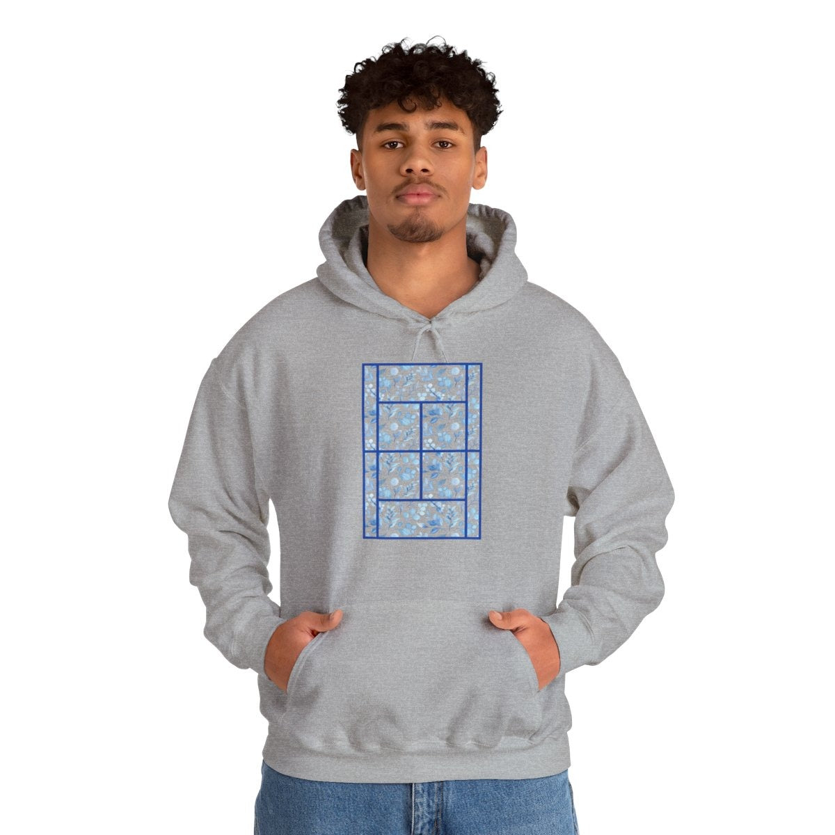 TENNIS FLORAL 2 - Tennis (Hoodie)