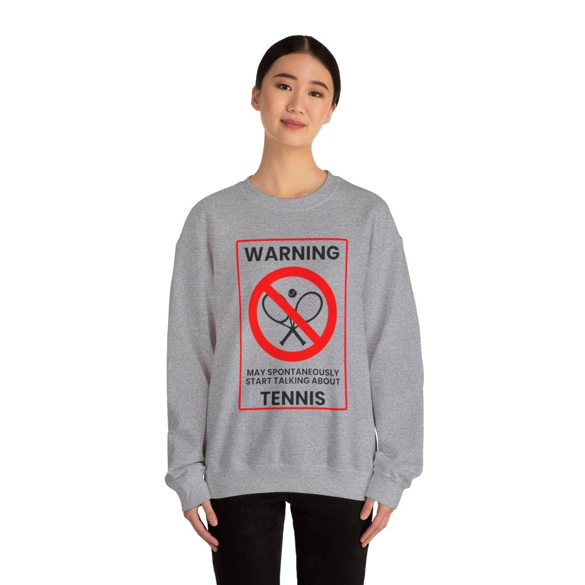 WARNING TENNIS - Tennis (Sweatshirt)
