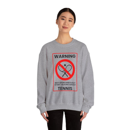 WARNING TENNIS - Tennis (Sweatshirt)