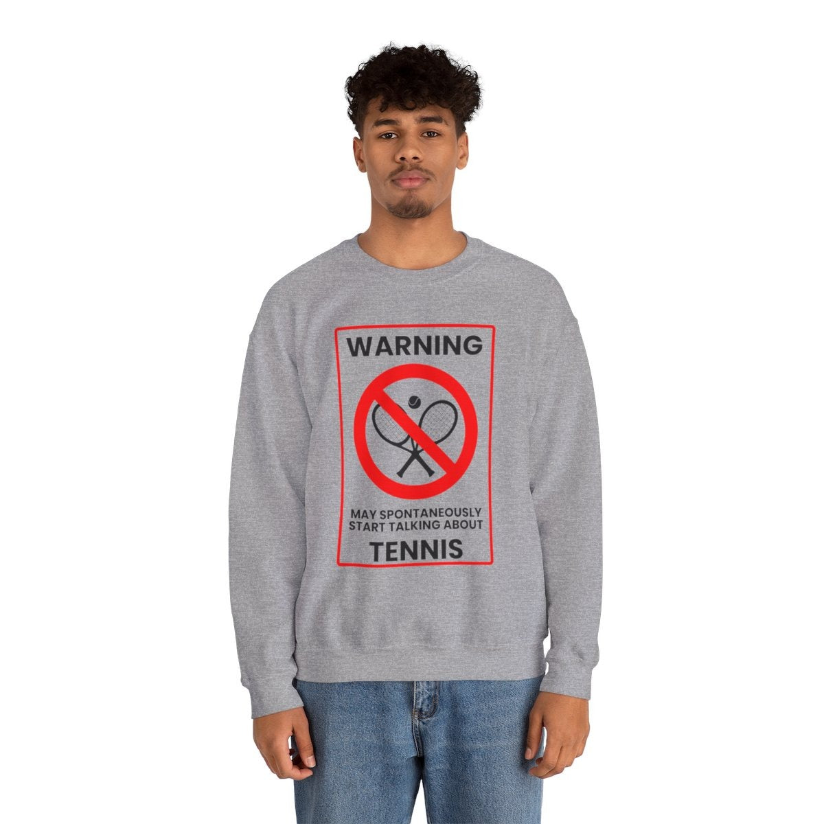 WARNING TENNIS - Tennis (Sweatshirt)