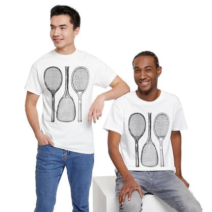 RETRO RACQUET - Tennis (Basic Tee)
