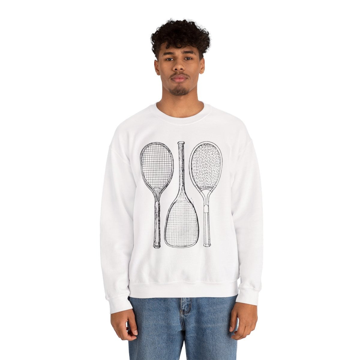 RETRO RACQUET - Tennis (Sweatshirt)