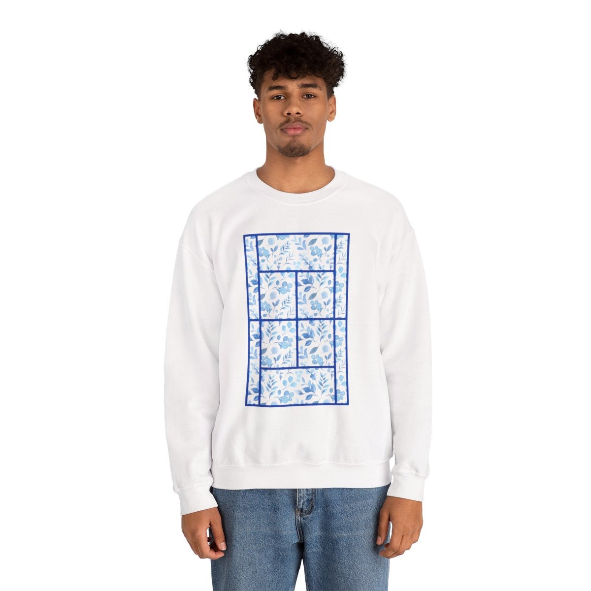 TENNIS FLORAL 2 - Tennis (Sweatshirt)