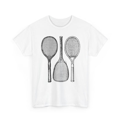 RETRO RACQUET - Tennis (Basic Tee)