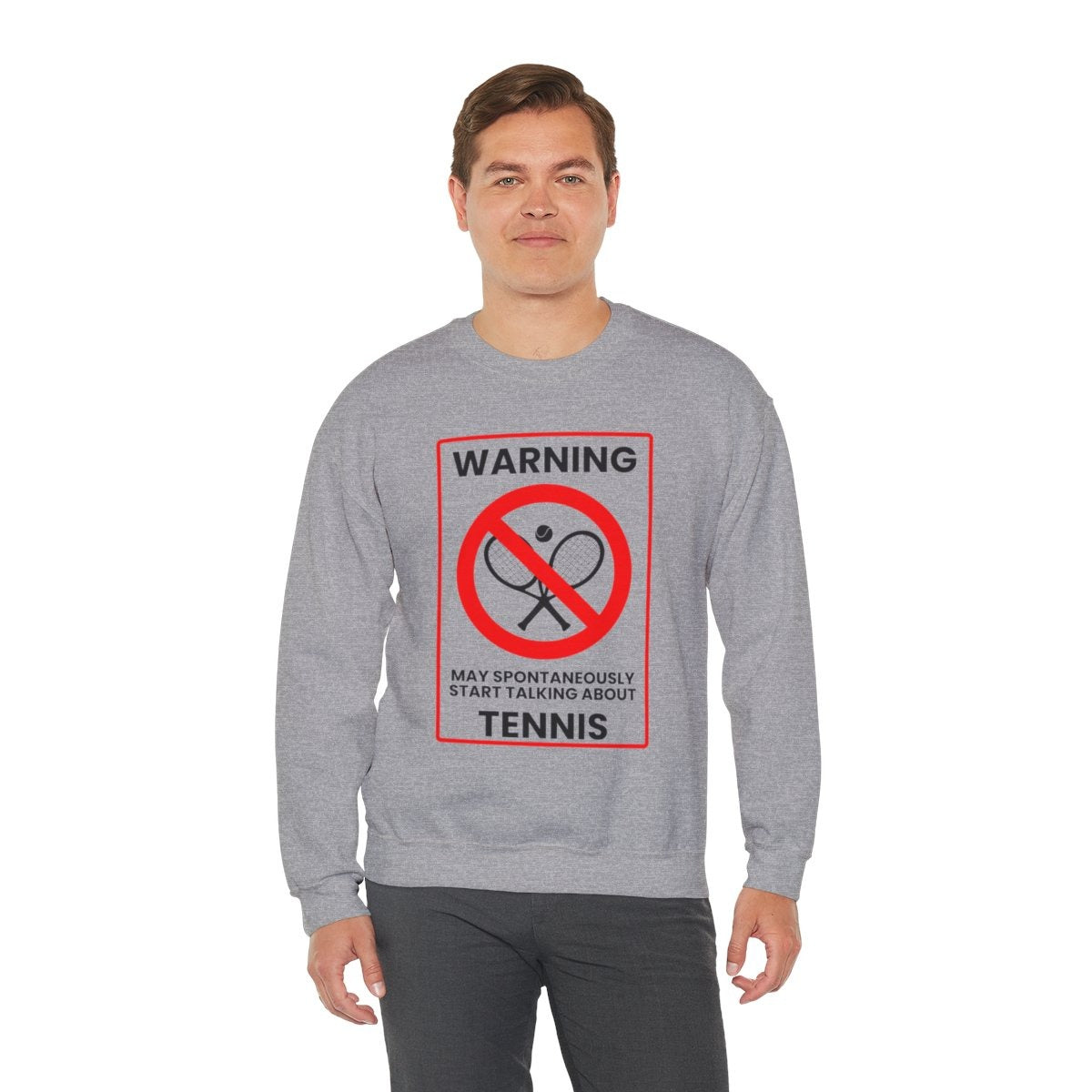 WARNING TENNIS - Tennis (Sweatshirt)