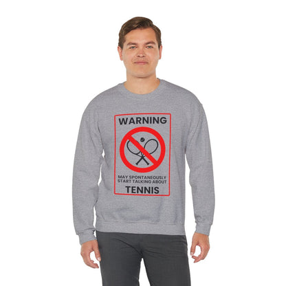 WARNING TENNIS - Tennis (Sweatshirt)