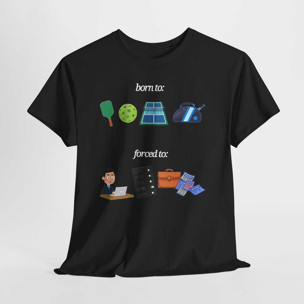 FORCED TO WORK - Pickleball (Kids Tee)