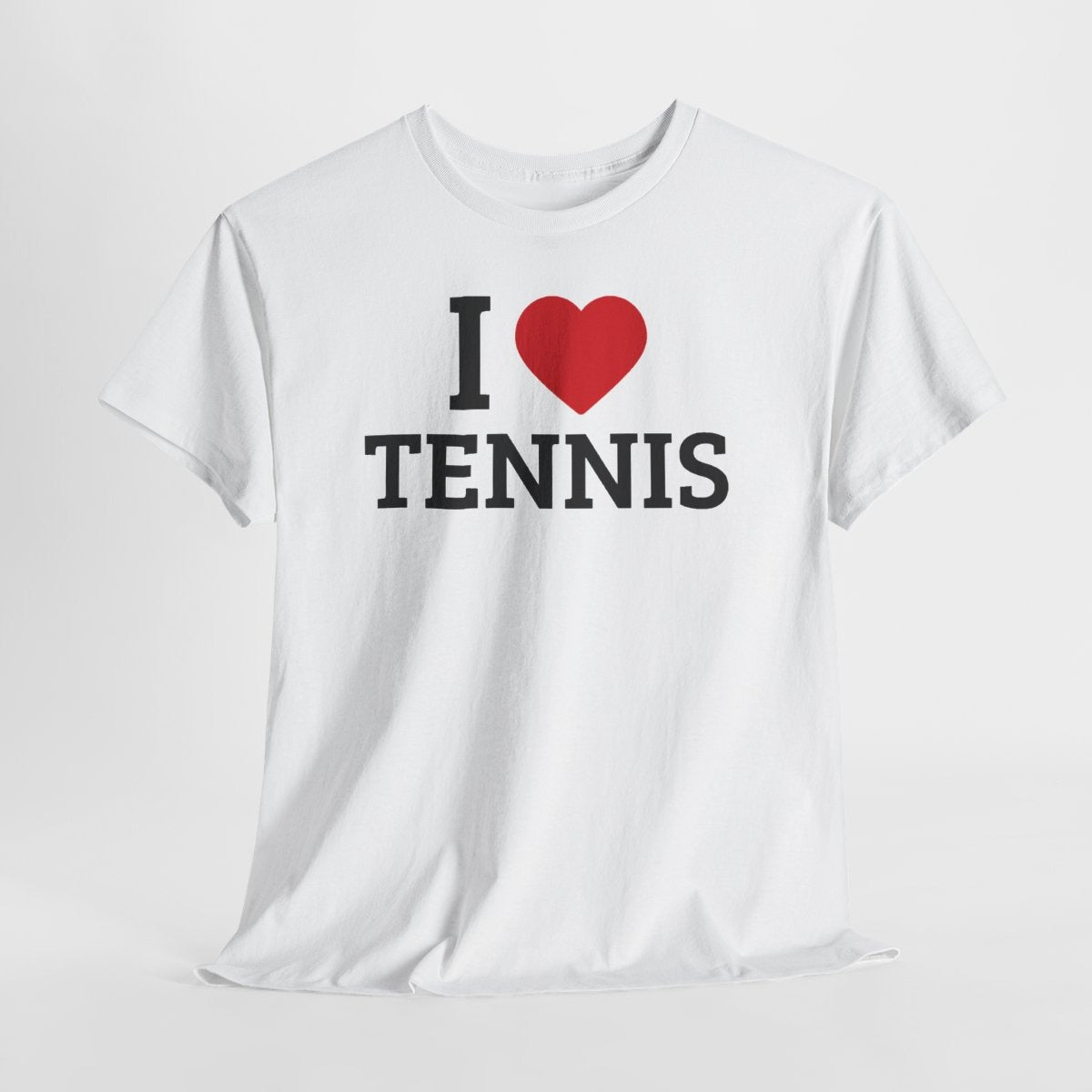 I HEART TENNIS - Tennis (Basic Tee)