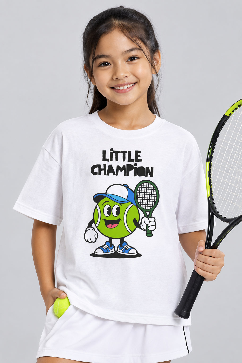 LITTLE CHAMPION - Tennis (Tote Bag)