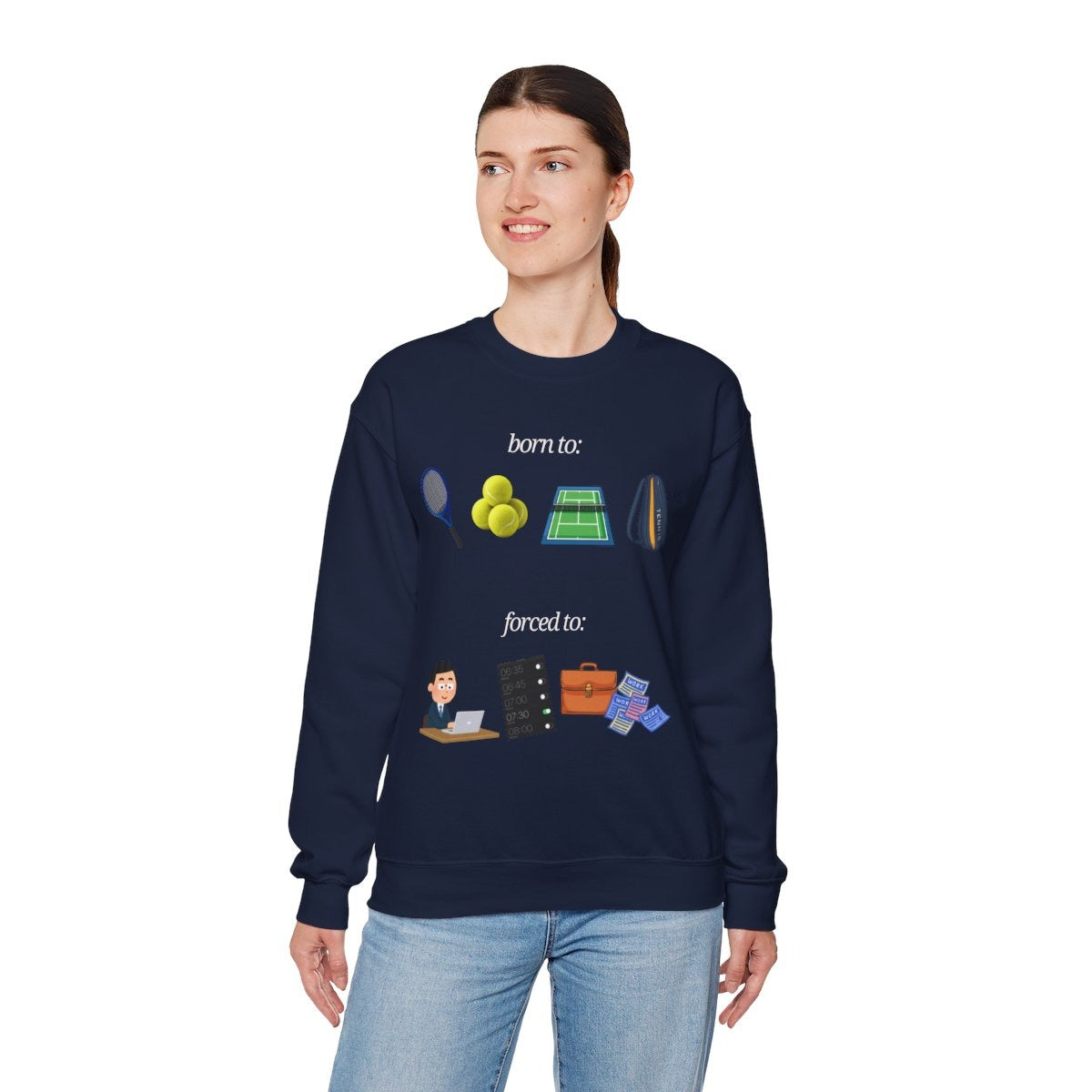 FORCED TO WORK - Tennis (Sweatshirt)