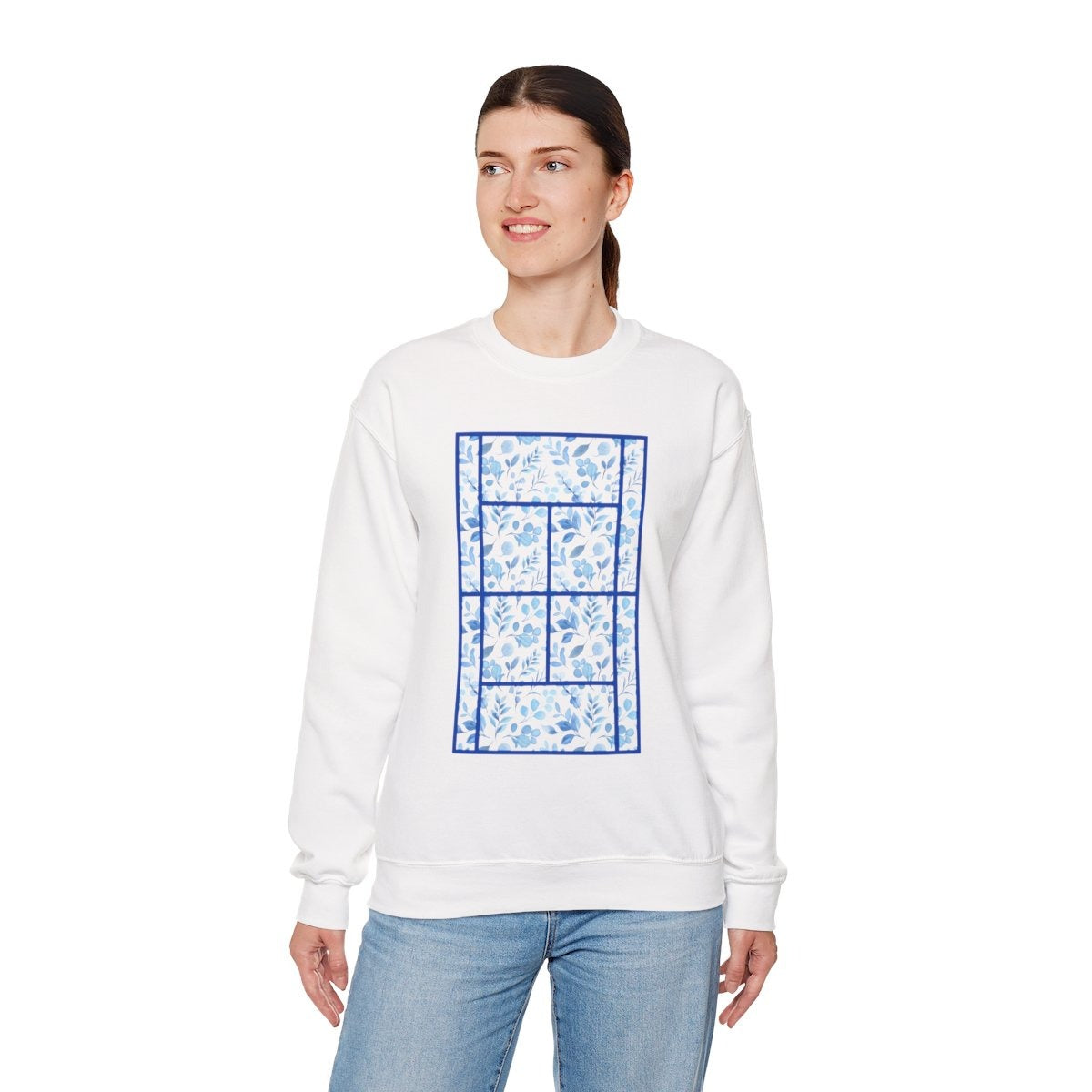 TENNIS FLORAL 2 - Tennis (Sweatshirt)