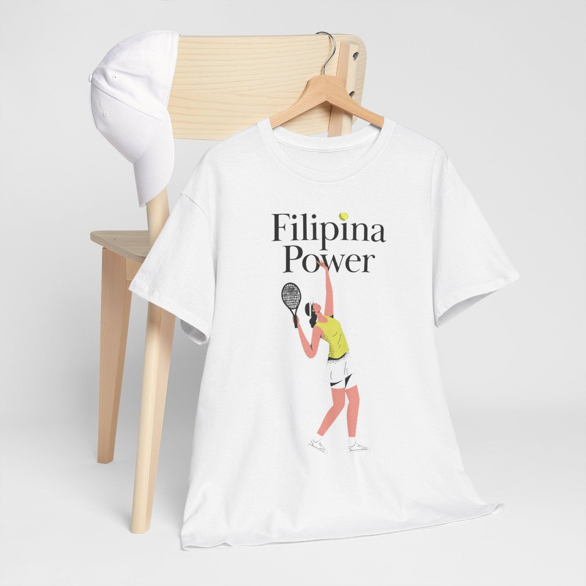 FILIPINA POWER - Tennis (Basic Tee)