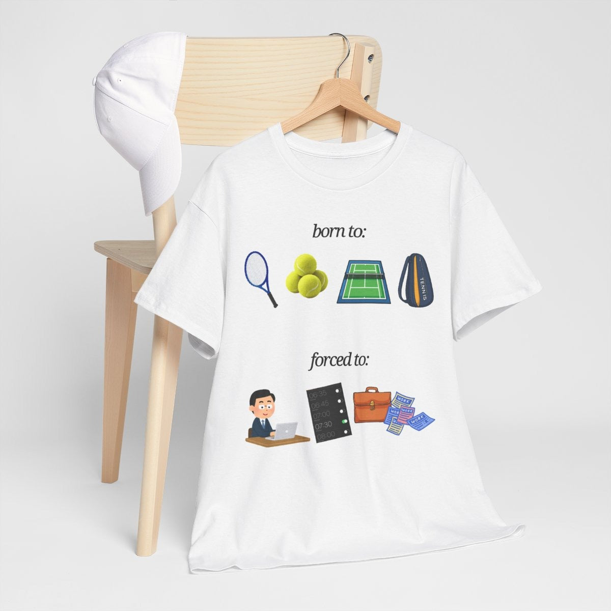 FORCED TO WORK - Tennis (Kids Tee)