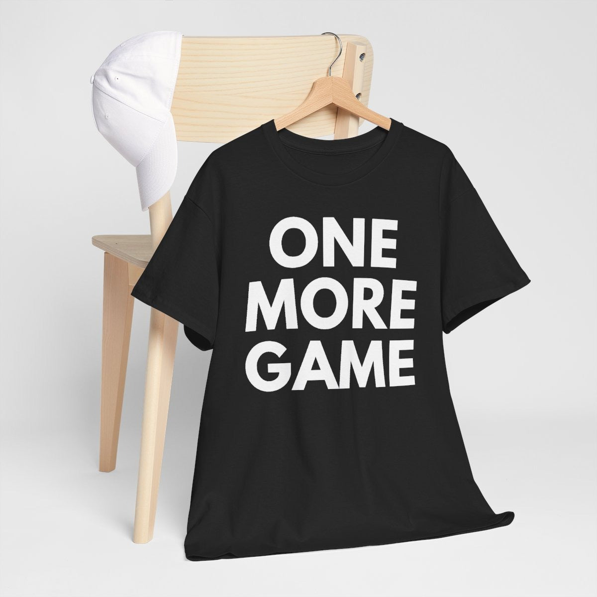 ONE MORE GAME - Tennis & Pickleball (Basic Tee)