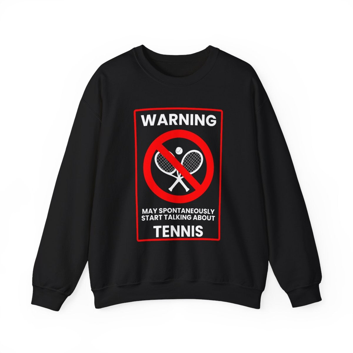 WARNING TENNIS - Tennis (Sweatshirt)