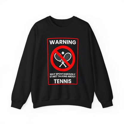 WARNING TENNIS - Tennis (Sweatshirt)