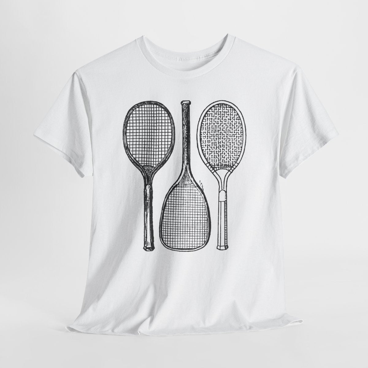RETRO RACQUET - Tennis (Basic Tee)