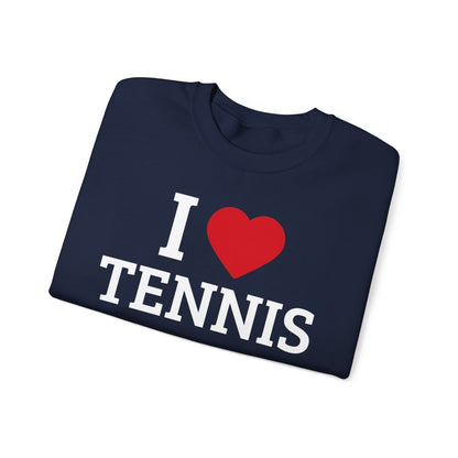 I HEART TENNIS - Tennis (Sweatshirt)