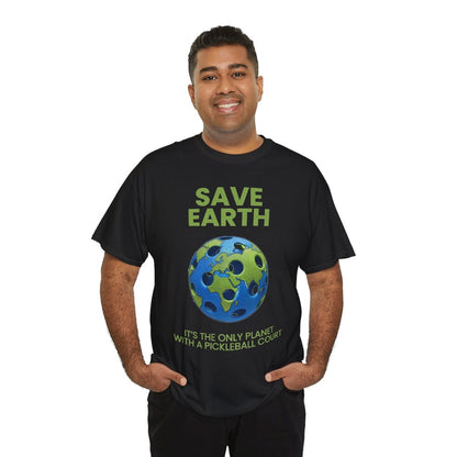 SAVE EARTH - Pickleball (Basic Tee)