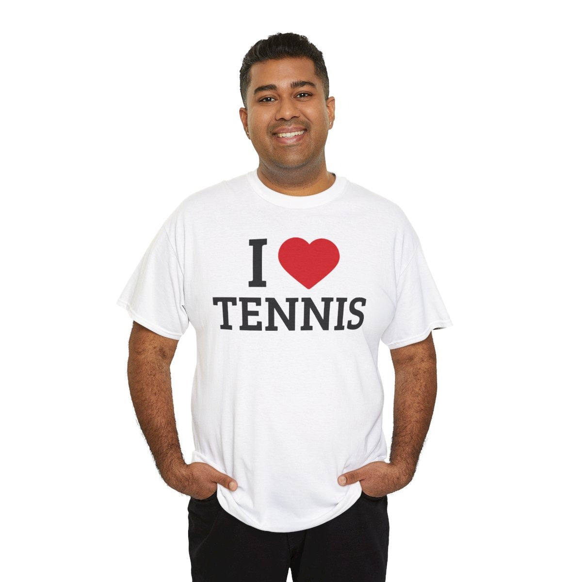 I HEART TENNIS - Tennis (Basic Tee)