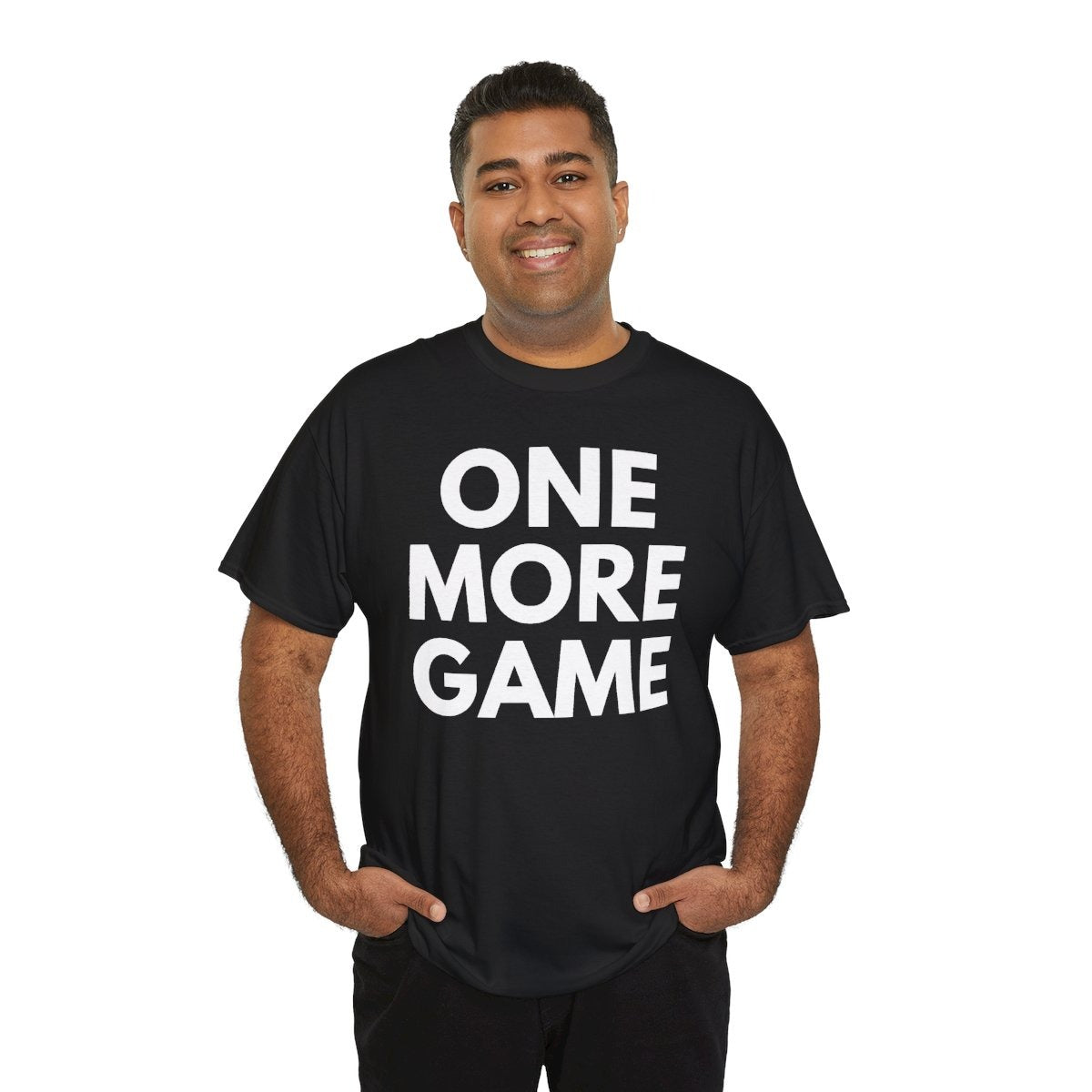 ONE MORE GAME - Tennis & Pickleball (Basic Tee)