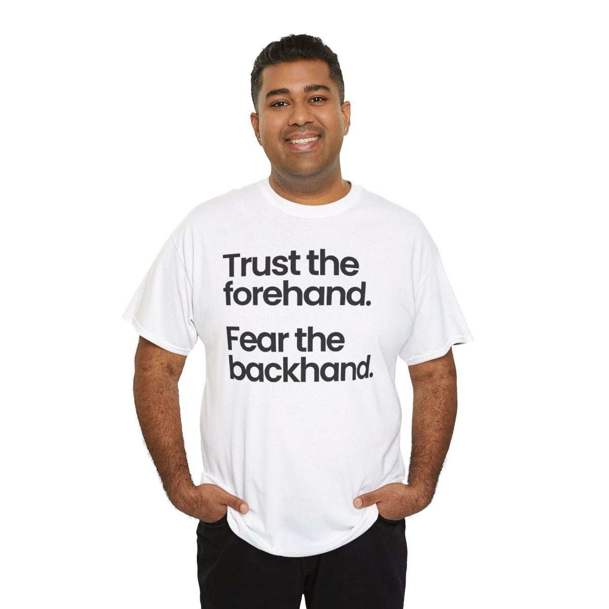 TRUST FOREHAND - Tennis & Pickleball (Basic Tee)