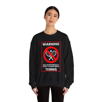WARNING TENNIS - Tennis (Sweatshirt)