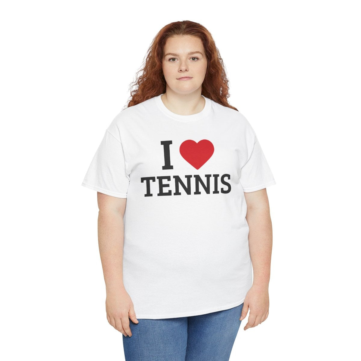 I HEART TENNIS - Tennis (Basic Tee)
