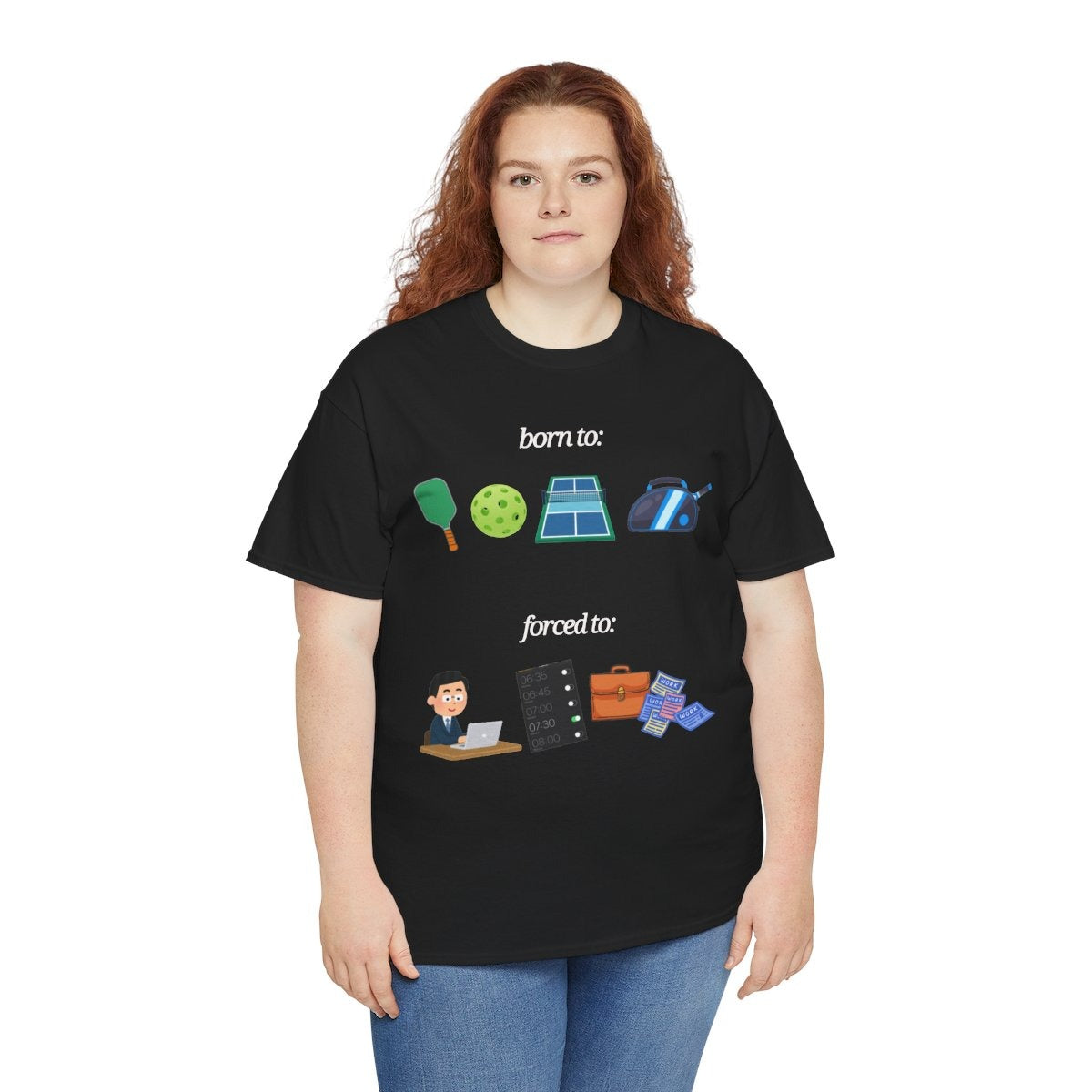 FORCED TO WORK - Pickleball (Dri Fit)