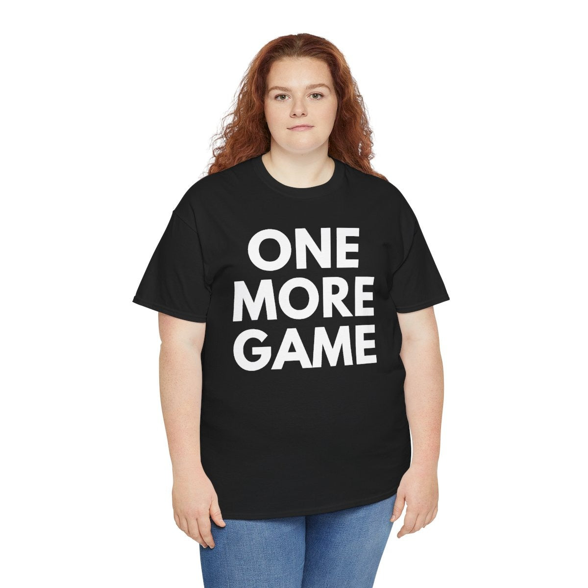 ONE MORE GAME - Tennis & Pickleball (Basic Tee)